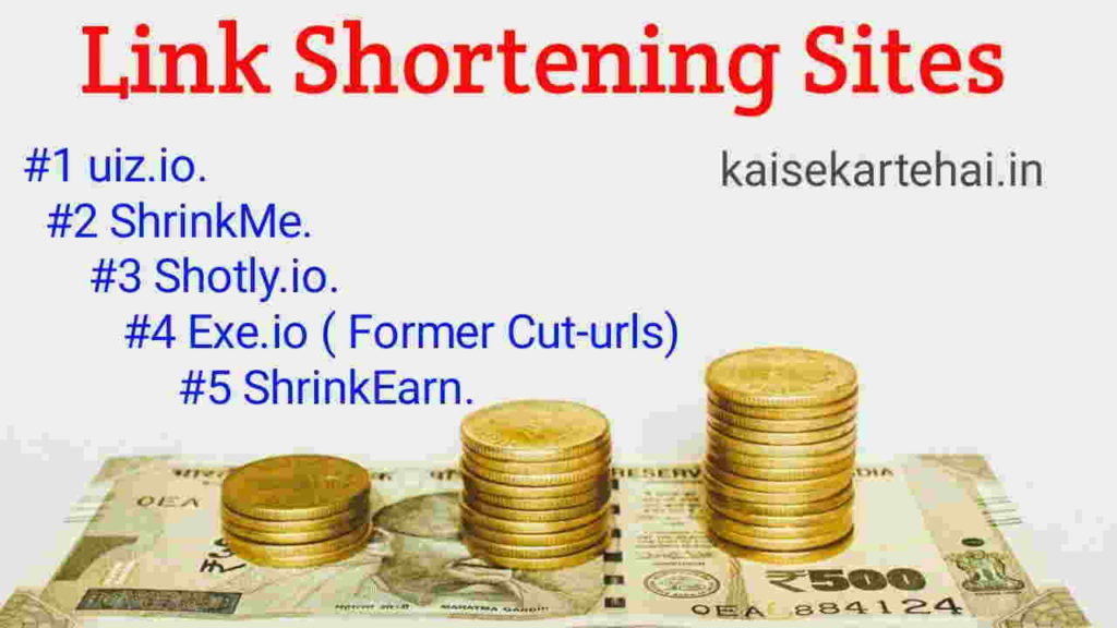 link shortening sites