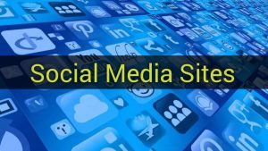 Social media sites