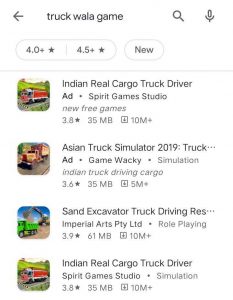 Truck wala game